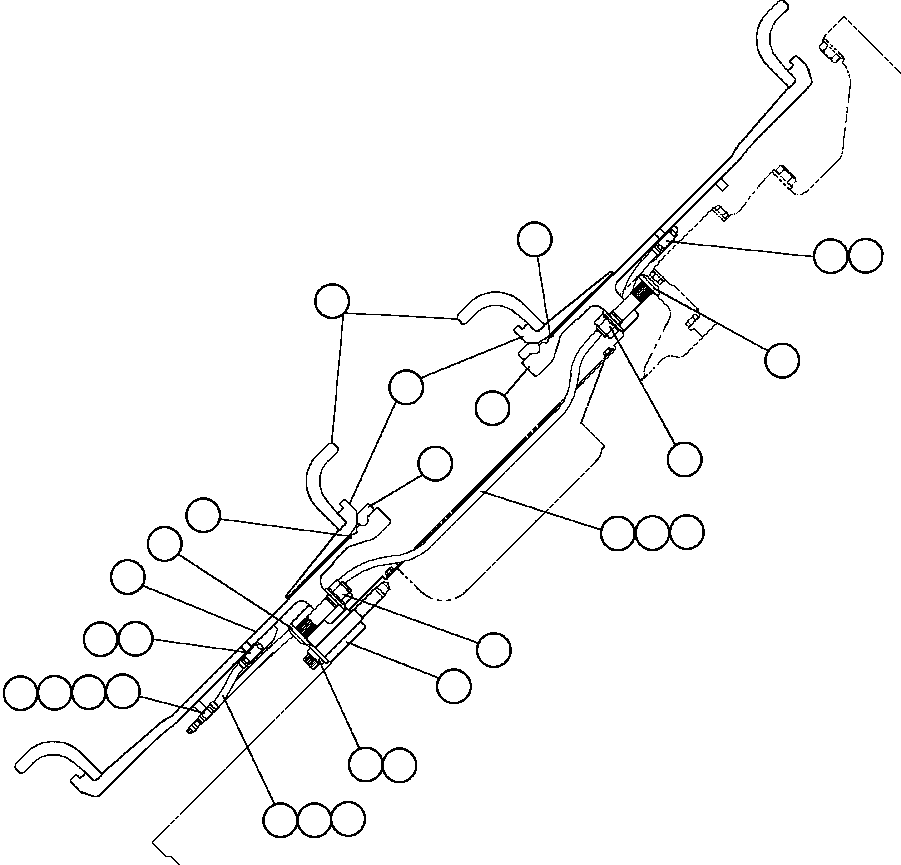 Komatsu parts book diagram for AFE48-V  930E S/N 32816 & 32837 PHELPS-DODGE MORENCI: REAR WHEELS & MOUNTING