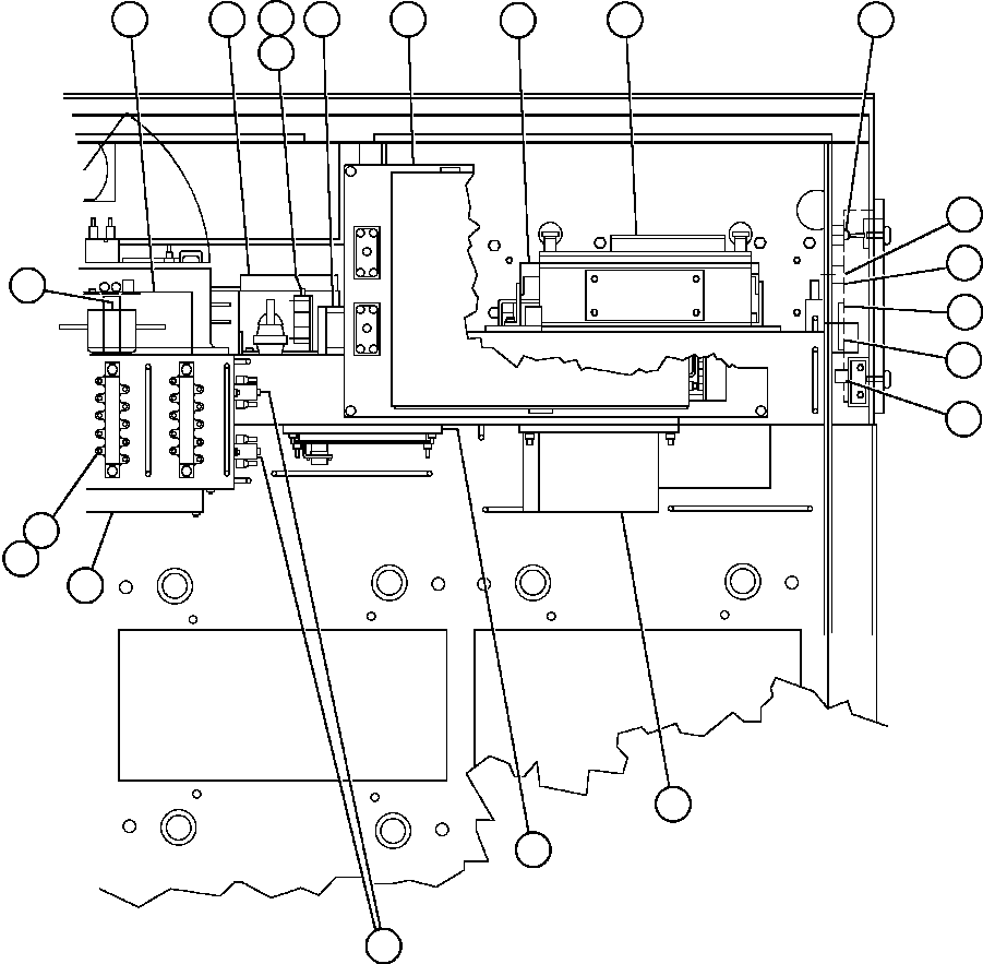 Komatsu parts book diagram for AFE48-V  930E S/N 32816 & 32837 PHELPS-DODGE MORENCI: CONTROL CABINET (INSIDE TOP RIGHT FRONT)
