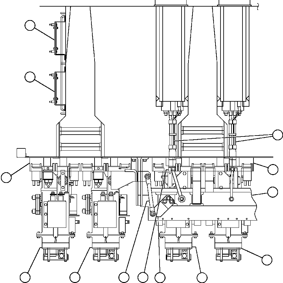 Komatsu parts book diagram for AFE48-V  930E S/N 32816 & 32837 PHELPS-DODGE MORENCI: CONTROL CABINET - INVERTER