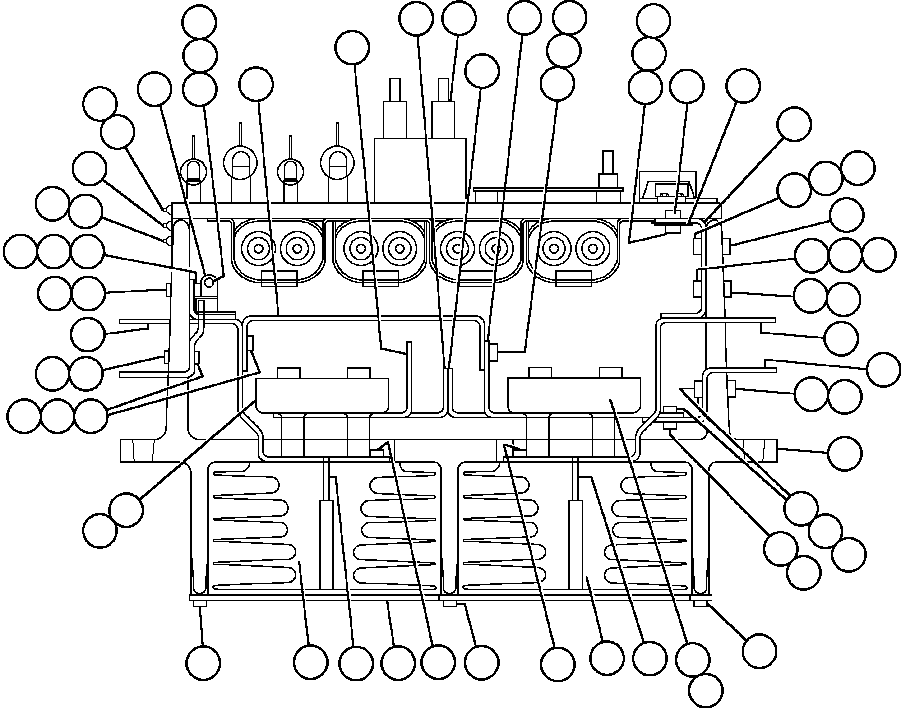 Komatsu parts book diagram for AFE48-V  930E S/N 32816 & 32837 PHELPS-DODGE MORENCI: ALTERNATOR EXCITOR (A.F.S.E.) - 1 (PB8838)