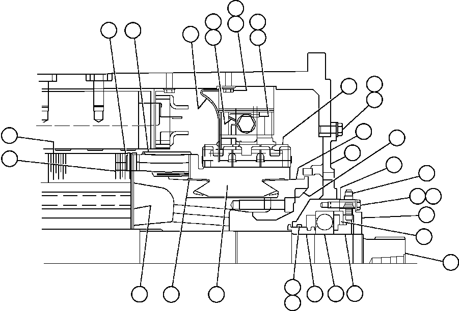 Dump Trucks Komatsu / AFE50-AA 830E S/N A30624 COTEAU(AFE50-AA) / MOTORIZED WHEEL - 787FS13 - 5(576 : 64141F)