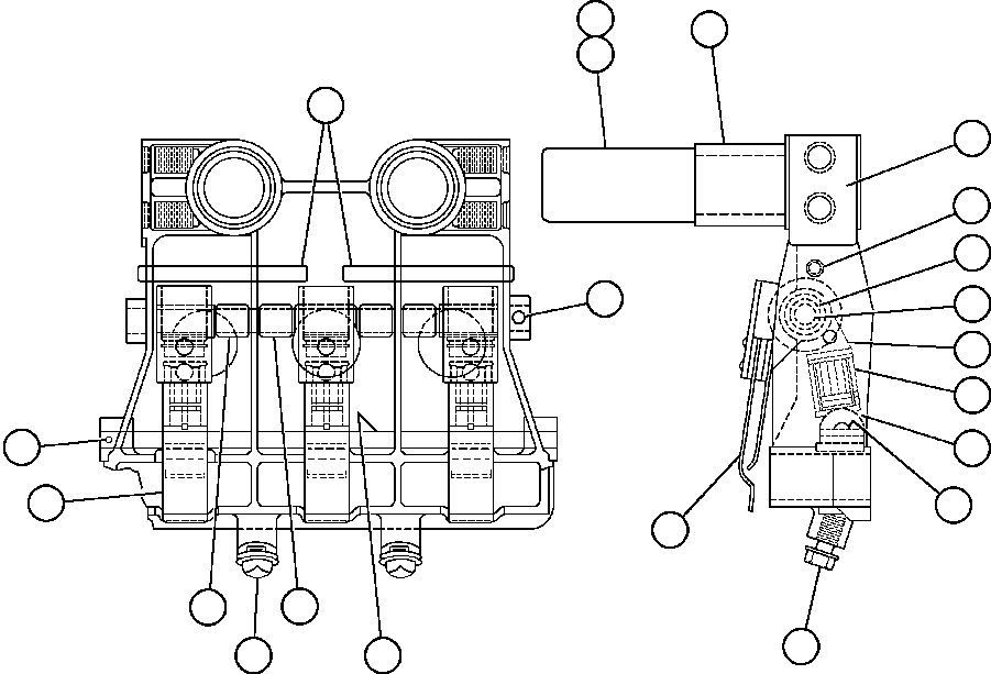 Dump Trucks Komatsu / AFE50-AA 830E S/N A30624 COTEAU(AFE50-AA) / MOTORIZED WHEEL - 787FS13 - 7(580 : 64141H)