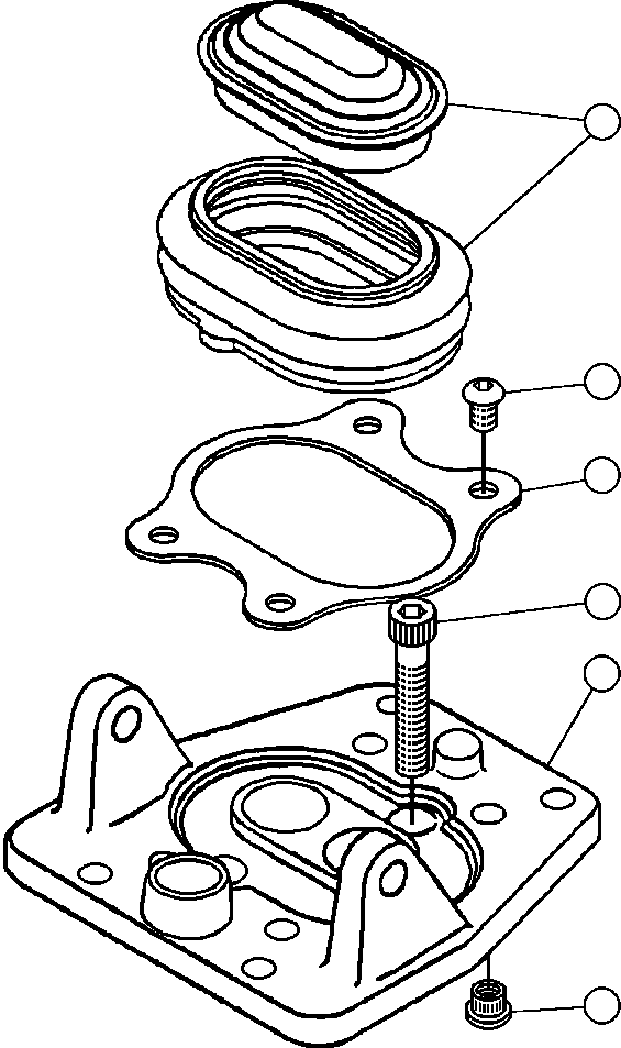 Komatsu parts book diagram for AFE50-AG 830E S/N A30641 ANTELOPE COAL: BRAKE VALVE SUB-ASSEMBLY (BF4474)