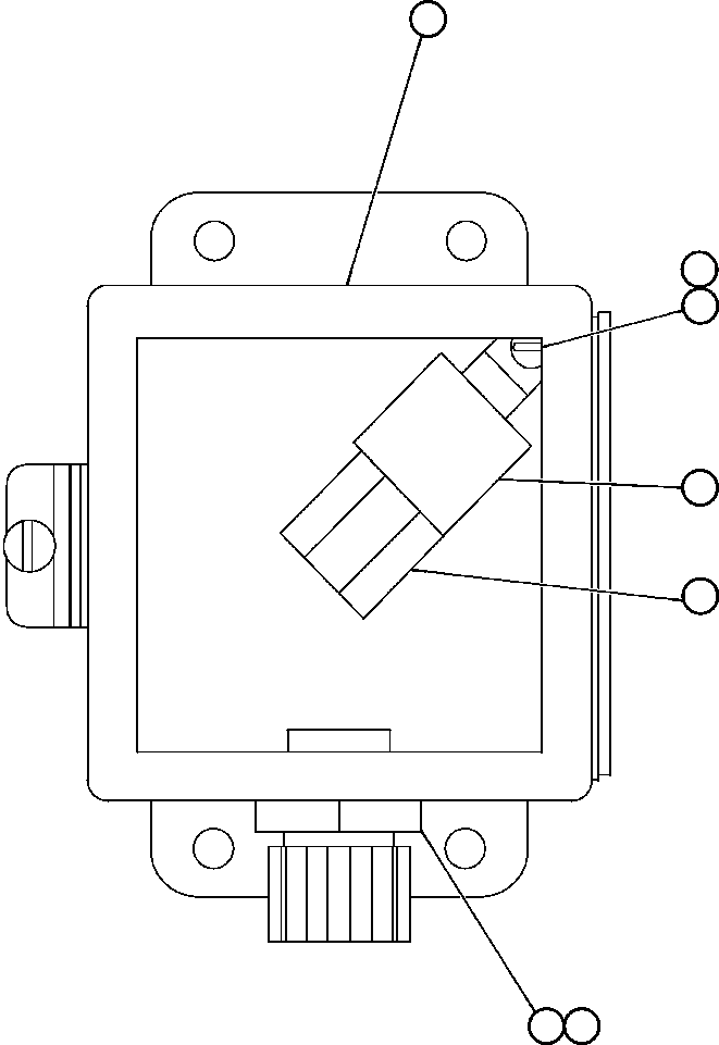 Komatsu parts book diagram for AFE50-AG 830E S/N A30641 ANTELOPE COAL: RELAY BOX ASSEMBLY (EJ1488)