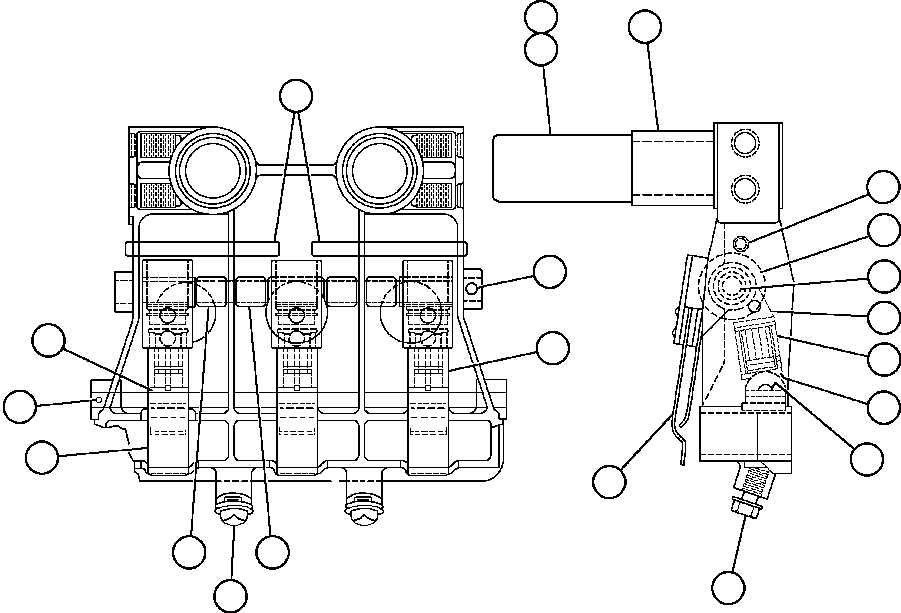Komatsu parts book diagram for AFE50-AG 830E S/N A30641 ANTELOPE COAL: MOTORIZED WHEEL - 787FS11 - 7