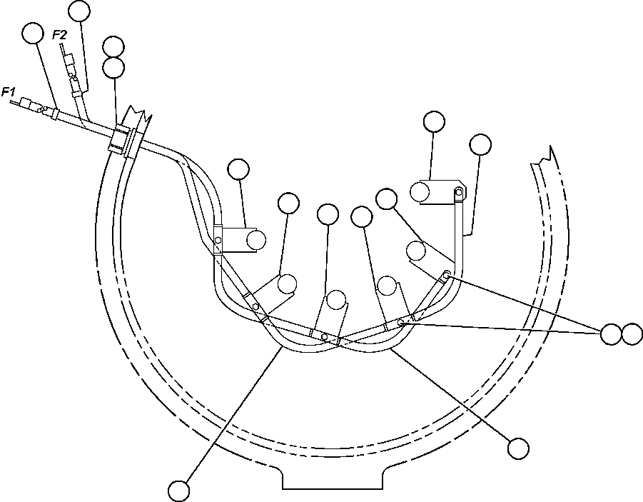Komatsu parts book diagram for AFE50-AJ 830E S/N A30644-A30645 ANTELOPE COAL: ALTERNATOR - 26F2 - 4