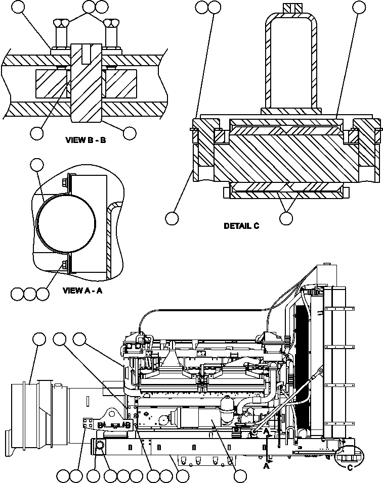 Dump Trucks Komatsu / AFE50-BE 830E S/N A30706-A30708  DIAVIK(AFE50-BE) / ENGINE & MISCELLANEOUS(062 : 41774)