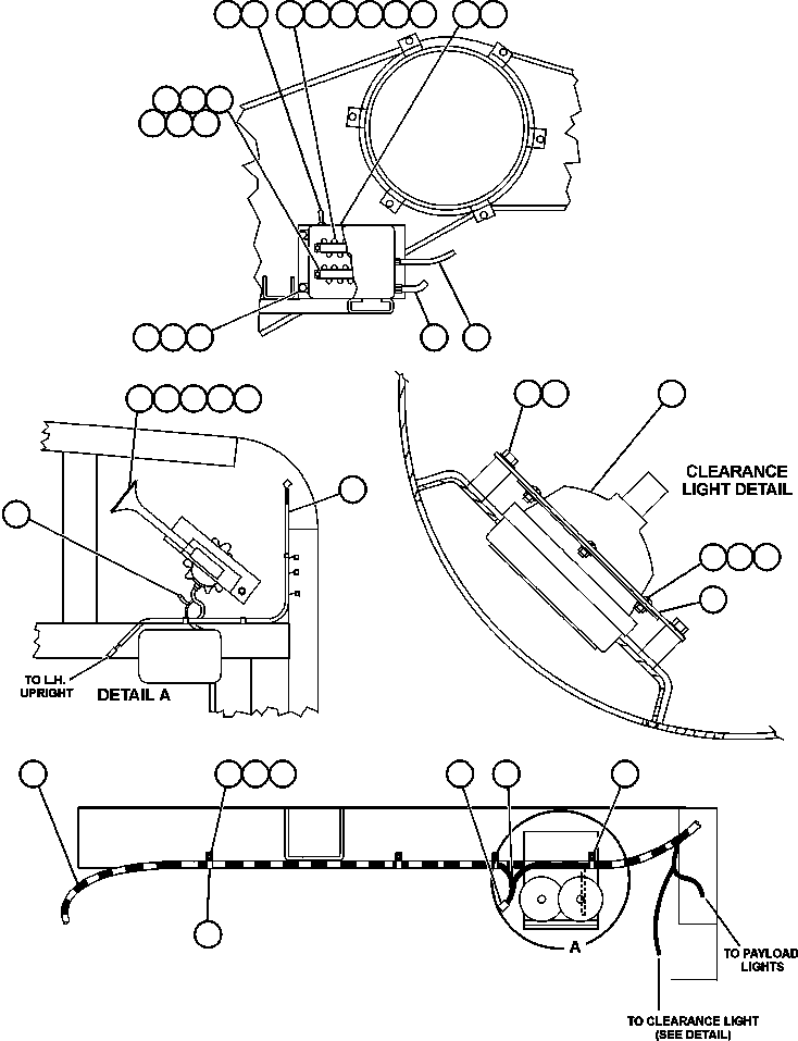 Dump Trucks Komatsu / AFE50-BE 830E S/N A30706-A30708  DIAVIK(AFE50-BE) / LEFT UPRIGHT ELECTRICAL GROUP(278 : 41719)