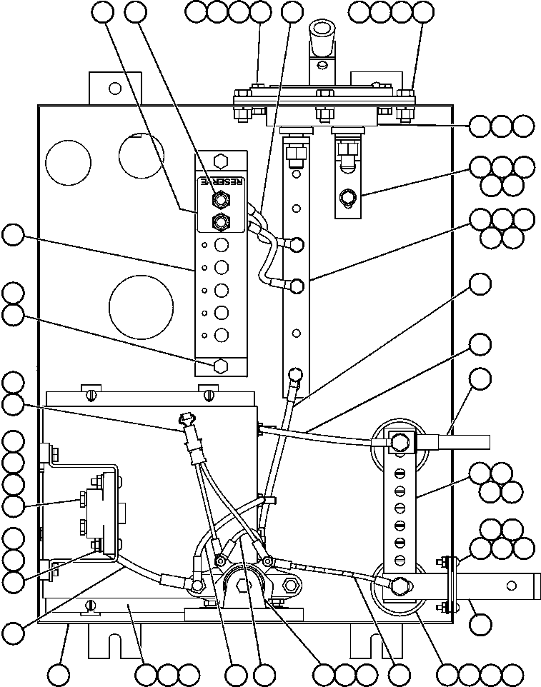 Dump Trucks Komatsu / AFE50-BE 830E S/N A30706-A30708  DIAVIK(AFE50-BE) / BATTERY DISCONNECT SWITCH BOX (EJ5232)(316 : 41650)