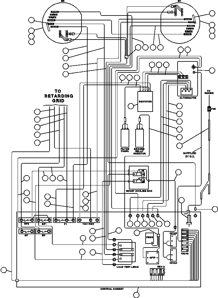 Komatsu parts book diagram for AFE50-BF/BH 830E S/N A30709 & A30717-A30718  WEST ANGELAS: ELECTRIC POWER COMPONENTS WIRING
