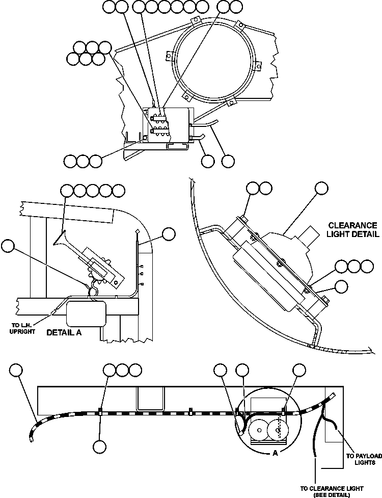 Komatsu parts book diagram for AFE50-BF/BH 830E S/N A30709 & A30717-A30718  WEST ANGELAS: LEFT UPRIGHT ELECTRICAL GROUP