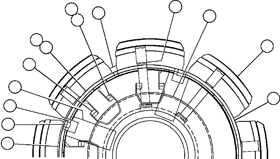 Komatsu parts book diagram for AFE50-BF/BH 830E S/N A30709 & A30717-A30718  WEST ANGELAS: ALTERNATOR - 26F2 - 2