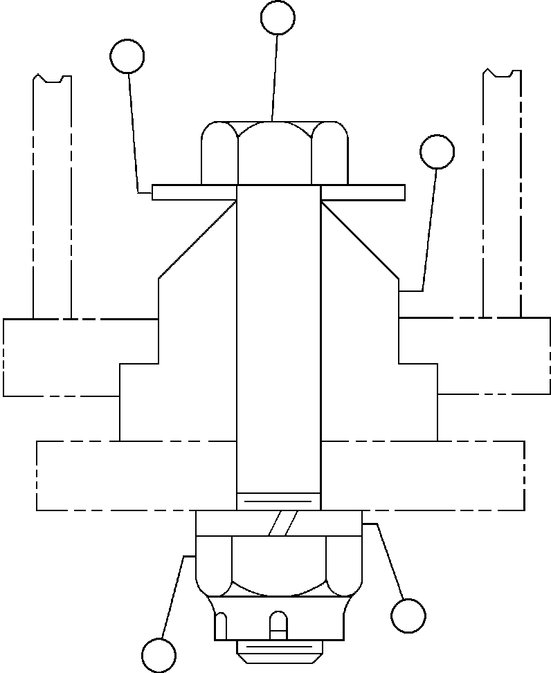 Komatsu parts book diagram for AFE50-BF/BH 830E S/N A30709 & A30717-A30718  WEST ANGELAS: BLOWER UNIT - 5