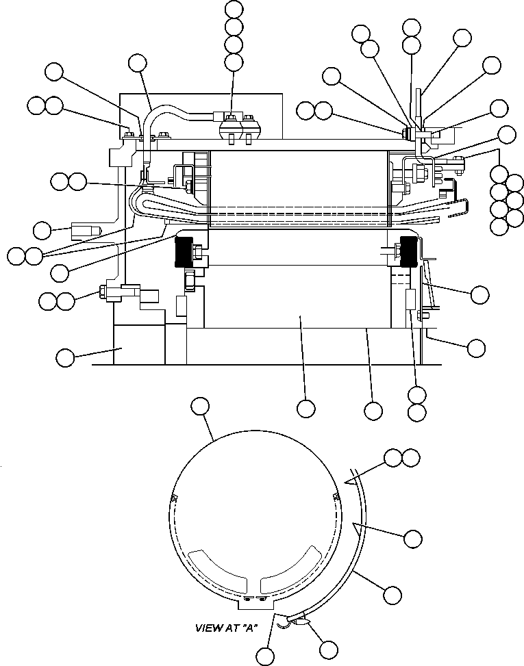 Komatsu parts book diagram for AFE50-CE 830E S/N A30811-A30814   EPSA: ALTERNATOR - 26F2 (PB9658)