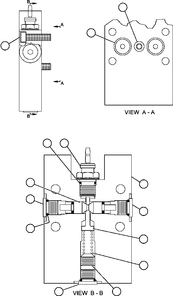 Komatsu parts book diagram for AFE50-CH 830E S/N A30818-A30819 & A30821 & A30826-A30830   ANTELOPE COAL: DIFFERENTIAL SWITCH ASSEMBLY (BF4607)