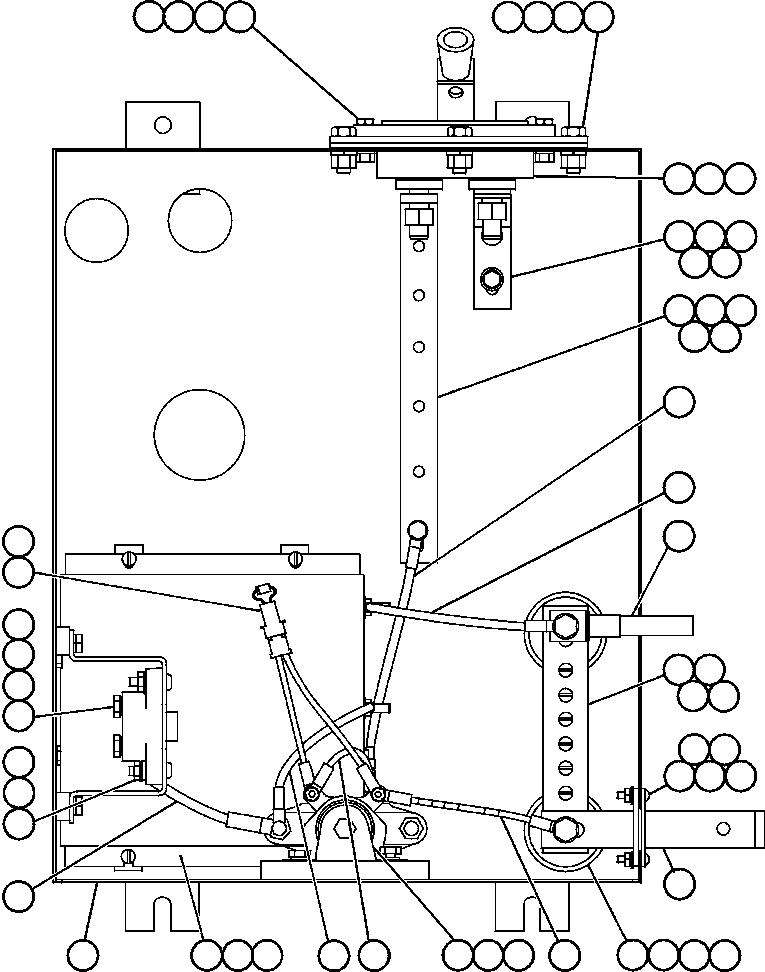 Komatsu parts book diagram for AFE50-CK 830E S/N A30825   APPALACHIAN FUEL: BATTERY DISCONNECT SWITCH BOX (EJ0815)