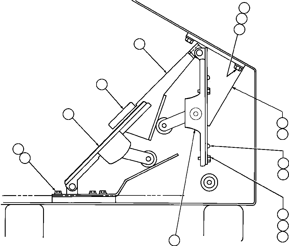 Komatsu parts book diagram for AFE50-CP 830E S/N A30842-A30844              ANTELOPE COAL: THROTTLE & RETARDER INSTALLATION