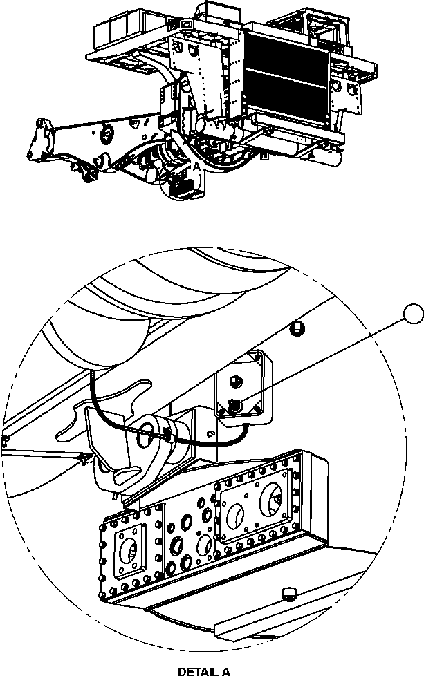 Komatsu parts book diagram for AFE50-CP 830E S/N A30842-A30844              ANTELOPE COAL: HYDRAULIC TEMPERAURE SENSOR