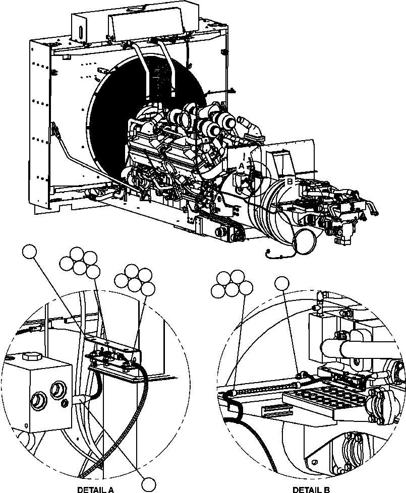 Komatsu parts book diagram for AFE50-CP 830E S/N A30842-A30844              ANTELOPE COAL: VHMS INSTALLATION - 2