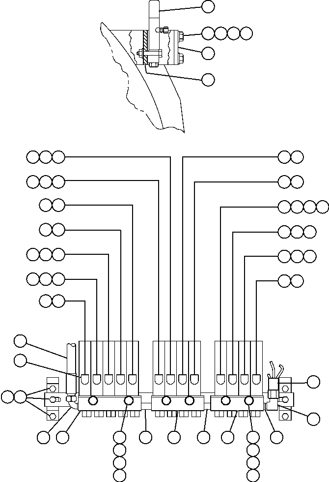 Komatsu parts book diagram for AFE50-CZ 830E S/N A30886    I.O.C.C.: AUTOMATIC LUBRICATION SYSTEM - 1