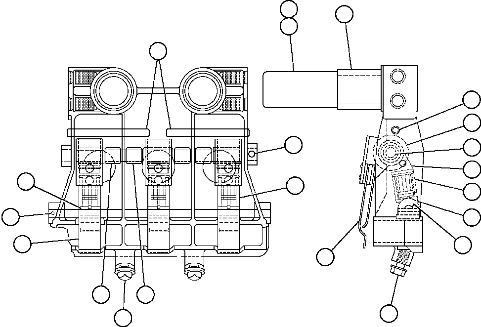 Komatsu parts book diagram for AFE50-CZ 830E S/N A30886    I.O.C.C.: MOTORIZED WHEEL - 787FS11 - 7