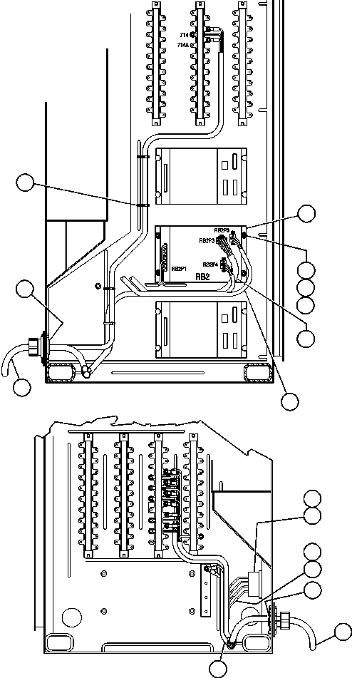 Komatsu parts book diagram for AFE50-G/H 830E S/N A30570-A30573, A30575-A30583 & A30586-A30588 LOS PELAMBRES: PAYLOAD METER SYSTEM - 1