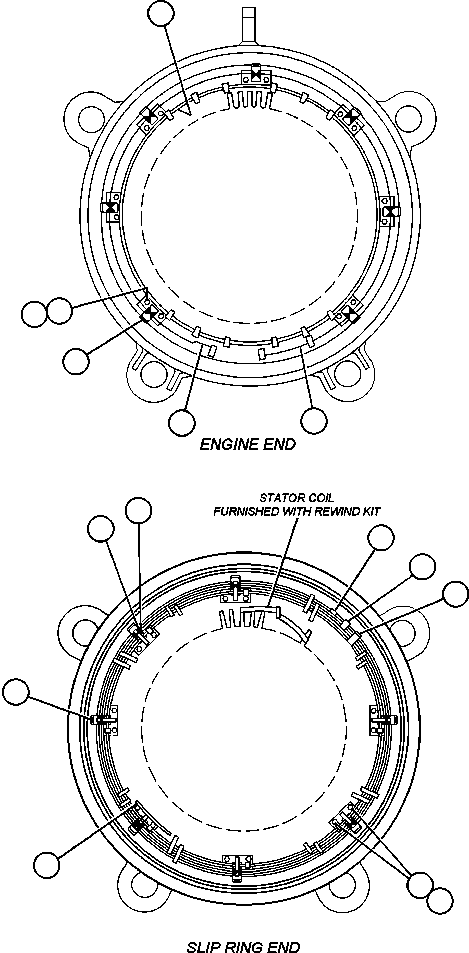 Komatsu parts book diagram for AFE50-G/H 830E S/N A30570-A30573, A30575-A30583 & A30586-A30588 LOS PELAMBRES: ALTERNATOR - 26H1 - 5