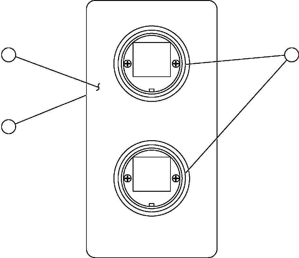 Komatsu parts book diagram for AFE50-GC 830E S/N GAE2170 & GAE2173 & GAE2175 & GAE2177            GLIDER KIT: AIR FILTER RESTRICTOR GAUGE MODULE (SM5478)