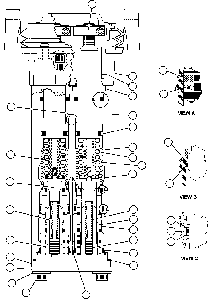 Dump Trucks Komatsu / AFE50-GC 830E S/N GAE2170 & GAE2173 & GAE2175 & GAE2177            GLIDER KIT(AFE50-GC) / BRAKE VALVE SUB-ASSEMBLY - 1 (BF4474)(152 : 41658)