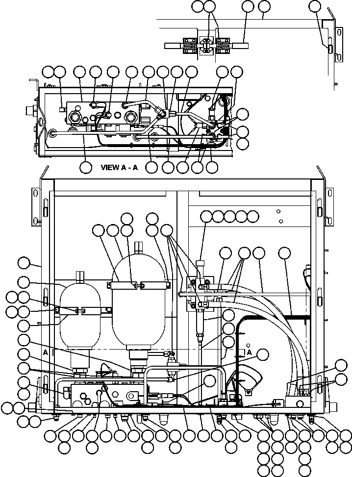Dump Trucks Komatsu / AFE50-GC 830E S/N GAE2170 & GAE2173 & GAE2175 & GAE2177            GLIDER KIT(AFE50-GC) / BRAKE CABINET ASSEMBLY (EK2165)(156 : 41752)