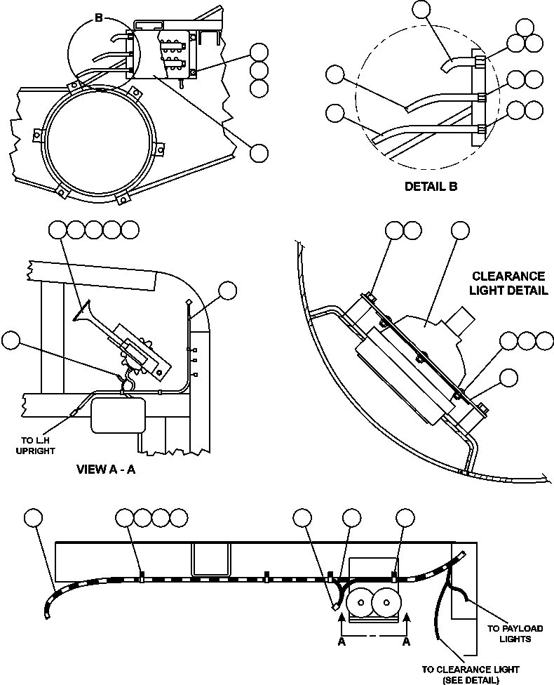 Dump Trucks Komatsu / AFE50-GC 830E S/N GAE2170 & GAE2173 & GAE2175 & GAE2177            GLIDER KIT(AFE50-GC) / LEFT UPRIGHT ELECTRICAL GROUP(178 : 41849)