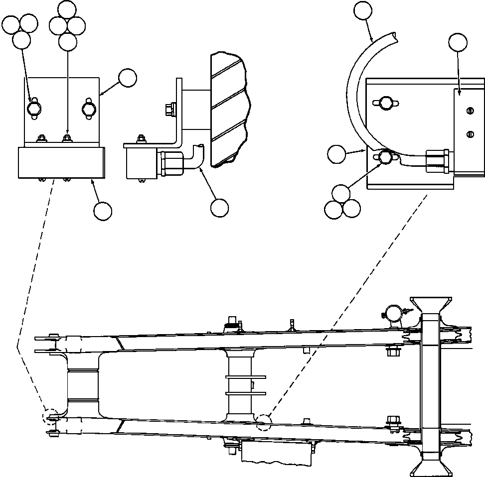 Dump Trucks Komatsu / AFE50-GC 830E S/N GAE2170 & GAE2173 & GAE2175 & GAE2177            GLIDER KIT(AFE50-GC) / HOIST LIMIT & BODY-UP INTERLOCK SWITCH(212 : 40056)