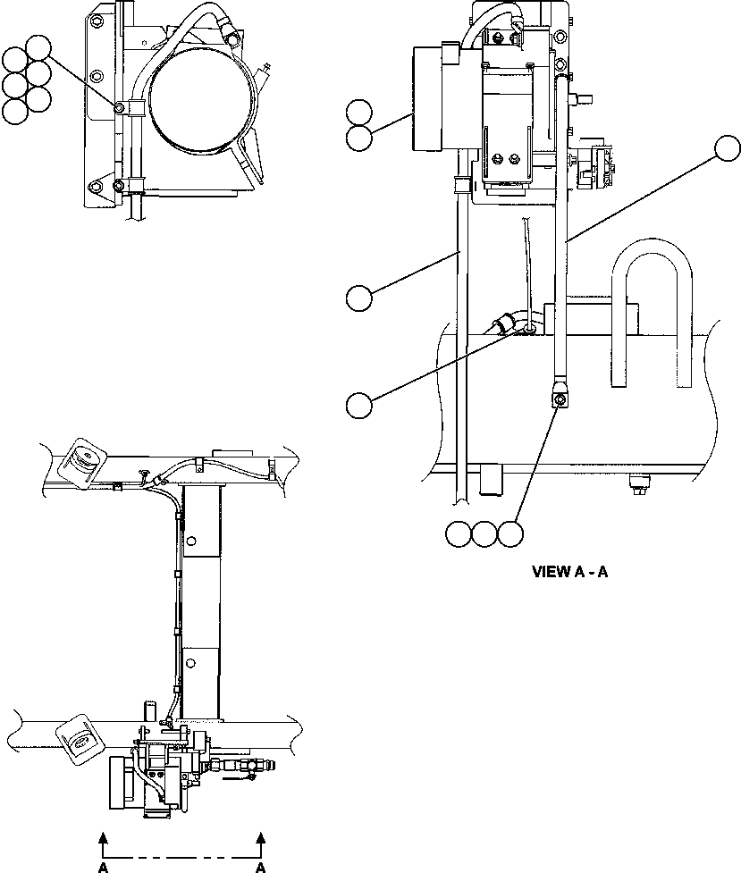 Dump Trucks Komatsu / AFE50-GC 830E S/N GAE2170 & GAE2173 & GAE2175 & GAE2177            GLIDER KIT(AFE50-GC) / ENGINE WIRING L.H. - ALTERNATOR - 1(216 : 41816)