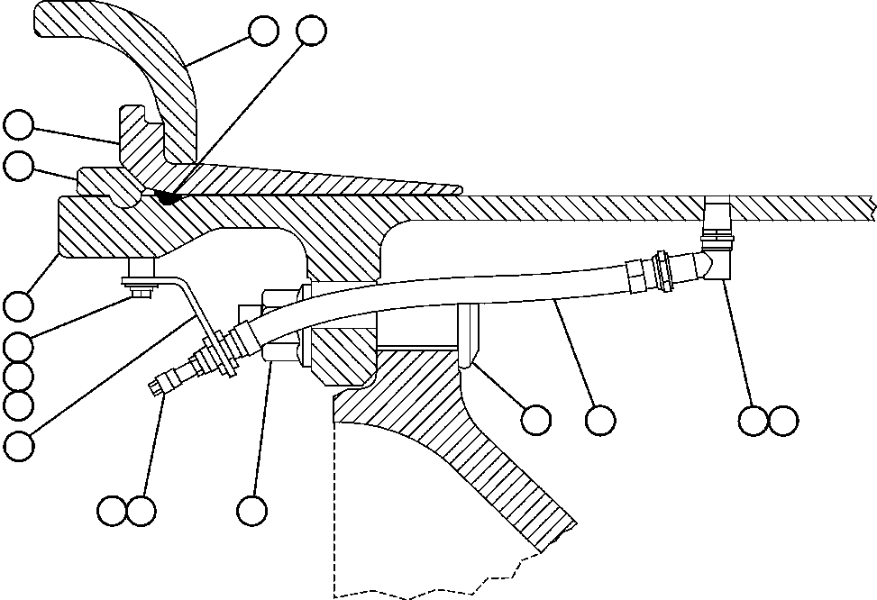 Komatsu parts book diagram for AFE52-AB 930E-3 S/N A30387-A30388 & A30391 & A30393 & A30397-A30398 & A30401 CHUQUICAMATA: FRONT WHEEL & MOUNTING