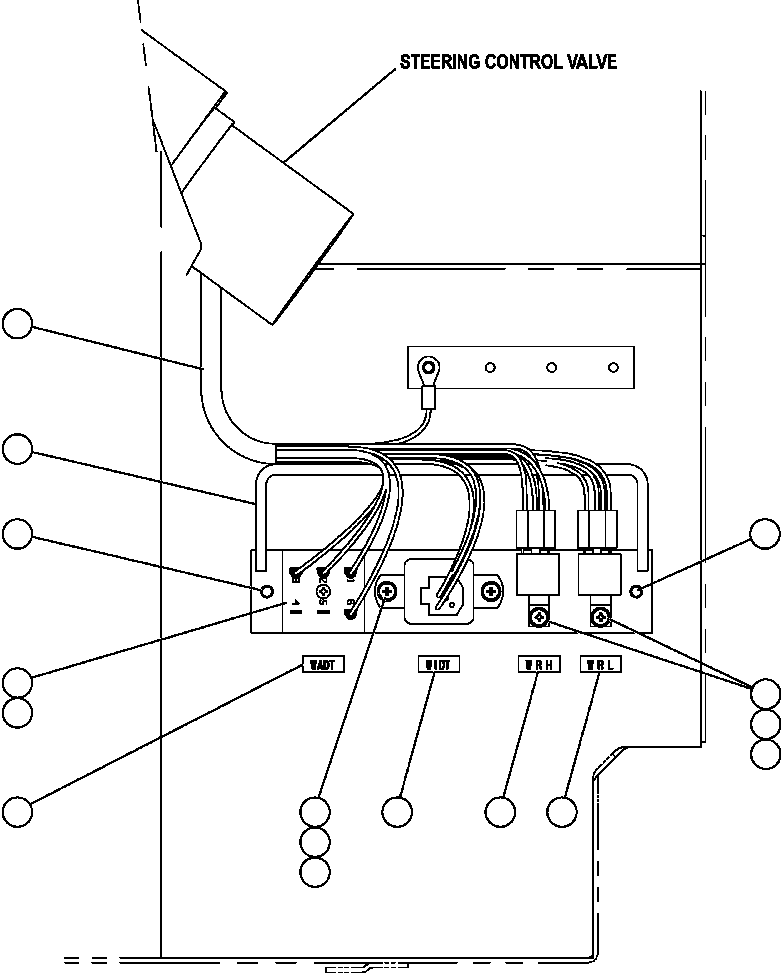 Komatsu parts book diagram for AFE52-AB 930E-3 S/N A30387-A30388 & A30391 & A30393 & A30397-A30398 & A30401 CHUQUICAMATA: WIPER/WASHER TIMER DELAY MODULES