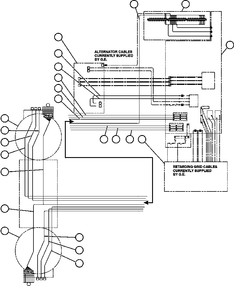 Komatsu parts book diagram for AFE52-AB 930E-3 S/N A30387-A30388 & A30391 & A30393 & A30397-A30398 & A30401 CHUQUICAMATA: ELECTRIC POWER COMPONENTS & WIRING