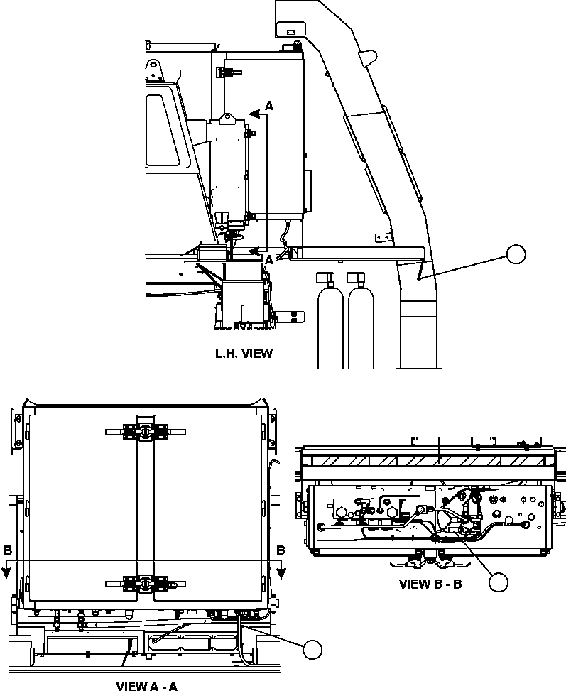 Komatsu parts book diagram for AFE52-AB 930E-3 S/N A30387-A30388 & A30391 & A30393 & A30397-A30398 & A30401 CHUQUICAMATA: VHMS EXTERNAL INSTALLATION