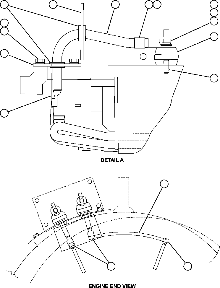 Komatsu parts book diagram for AFE52-AB 930E-3 S/N A30387-A30388 & A30391 & A30393 & A30397-A30398 & A30401 CHUQUICAMATA: ALTERNATOR - TERTIARY CONNECTION