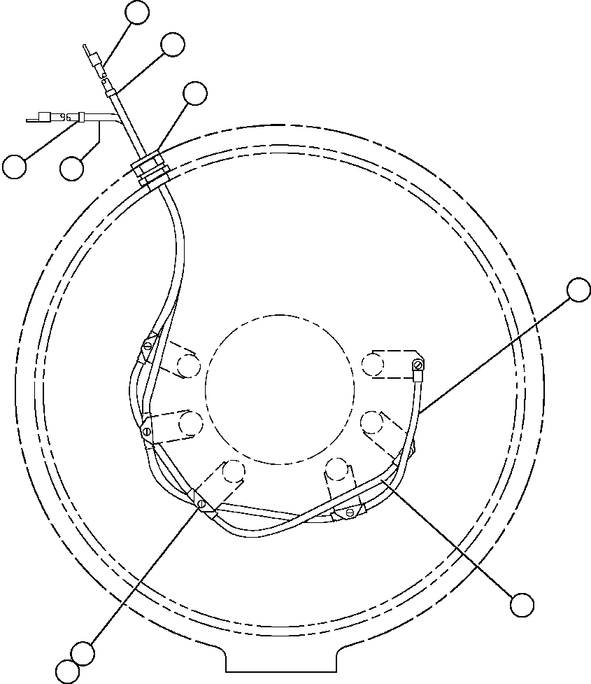 Komatsu parts book diagram for AFE52-J 930E-3 S/N A30336-A30340  KLEMKE: ALTERNATOR - FIELD CONNECTOR (BRUSH HOLDER)