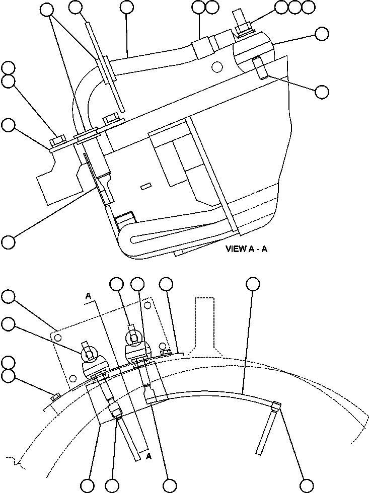 Komatsu parts book diagram for AFE52-J 930E-3 S/N A30336-A30340  KLEMKE: ALTERNATOR - TERTIARY CONNECTION