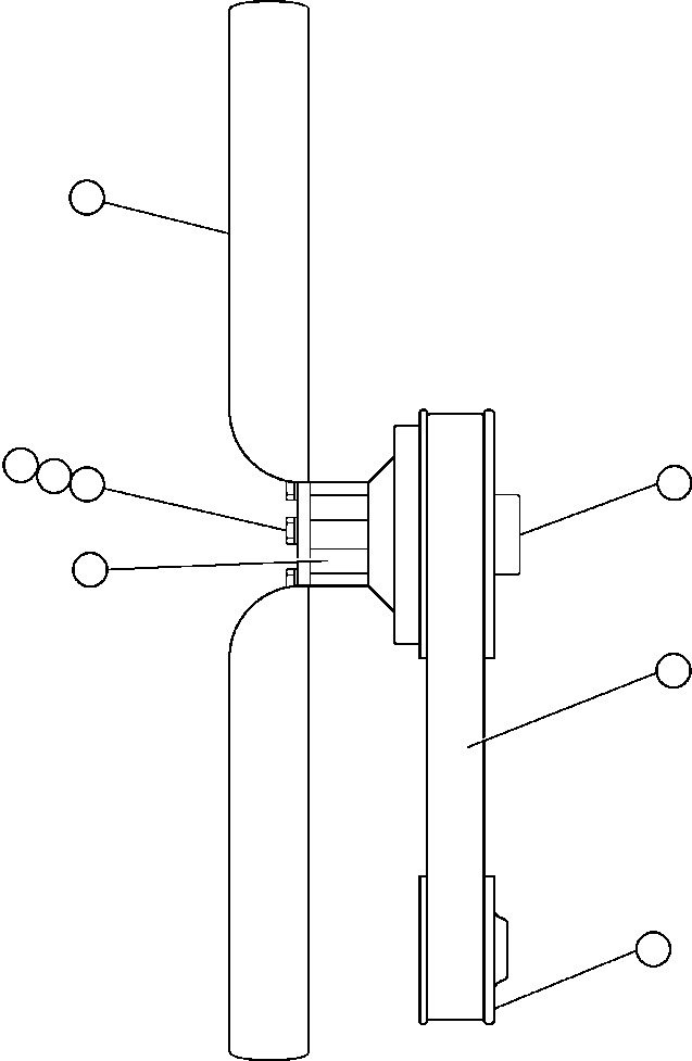 Komatsu parts book diagram for AFE57-AA 830E-AC S/N A30106 - A30108      ELK VALLEY COAL: FAN & FAN DRIVE
