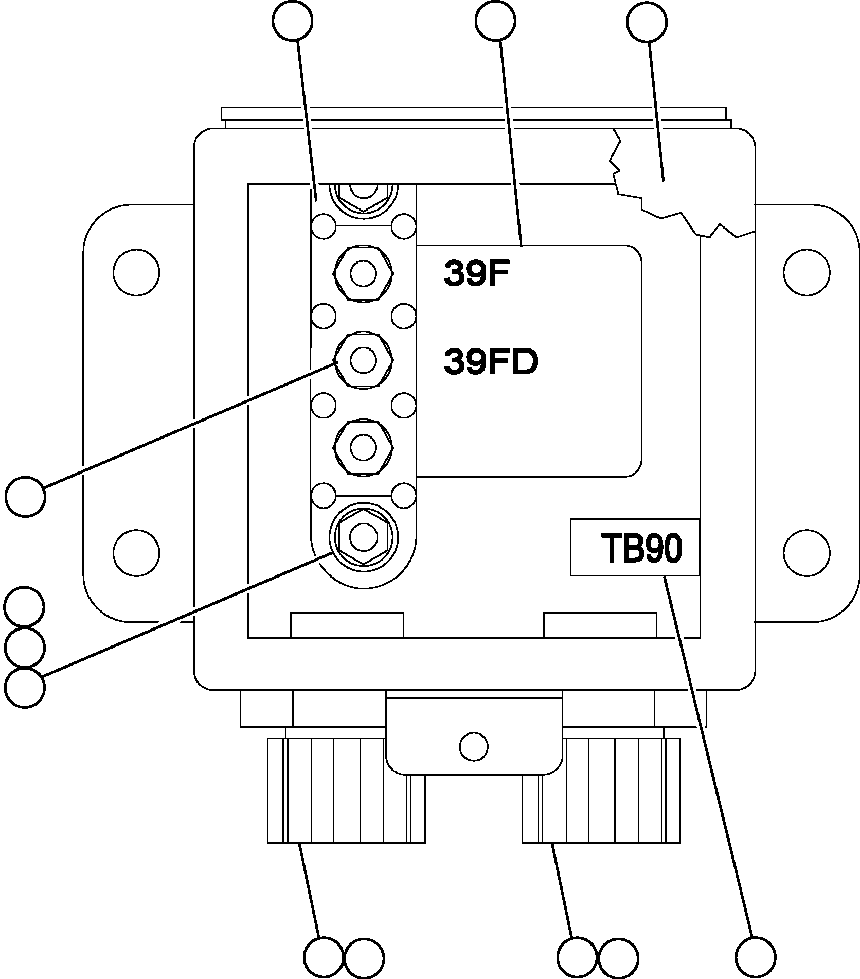 Komatsu parts book diagram for AFE57-AQ 830E-1AC S/N A30174-A30176 & A30183 - A30185     HUNTER VALLEY: JUNCTION BOX ASSEMBLY - L.H. (EK9835)