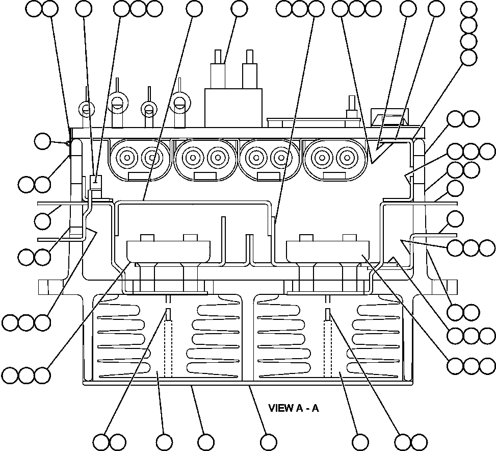 Komatsu parts book diagram for AFE57-AT 830E-1AC S/N A30182, A30186-A30187, A30191-A30193      CARDINAL RIVER / NORTH AMERICAN CONSTRUCTION: PANEL - A.F.S.E.   2/2 (GE0858)