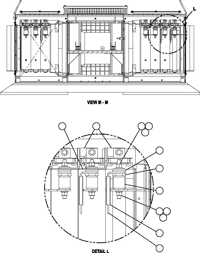 Komatsu parts book diagram for AFE57-AV 830E-1AC S/N A30194 - A30195    YANDICOOGINA: RETARDING GRID ASSEMBLY   3/7 (PC2523)