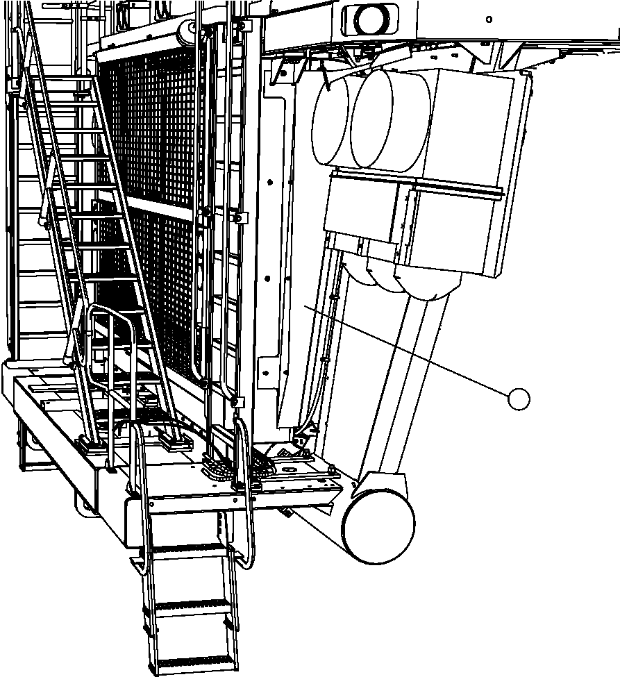 Komatsu parts book diagram for AFE57-CB 830E-1AC S/N A30340 - A30343     FELIX RESOURCES: FIRE WALLS