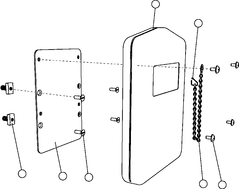 Komatsu parts book diagram for AFE57-CB 830E-1AC S/N A30340 - A30343     FELIX RESOURCES: MANUAL HOLDER