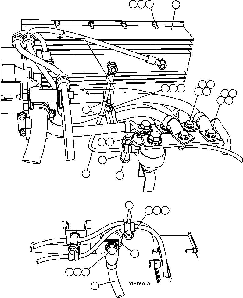 Komatsu parts book diagram for AFE57-CB 830E-1AC S/N A30340 - A30343     FELIX RESOURCES: BATTERY BOX ( 5/5)