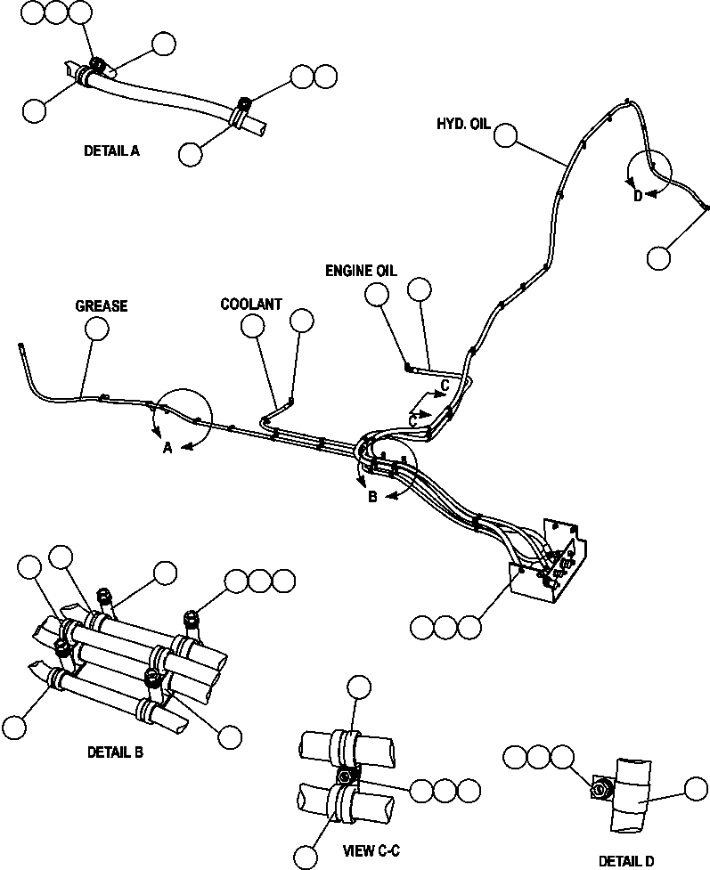 Komatsu parts book diagram for AFE57-CB 830E-1AC S/N A30340 - A30343     FELIX RESOURCES: SERVICE CENTER - LH