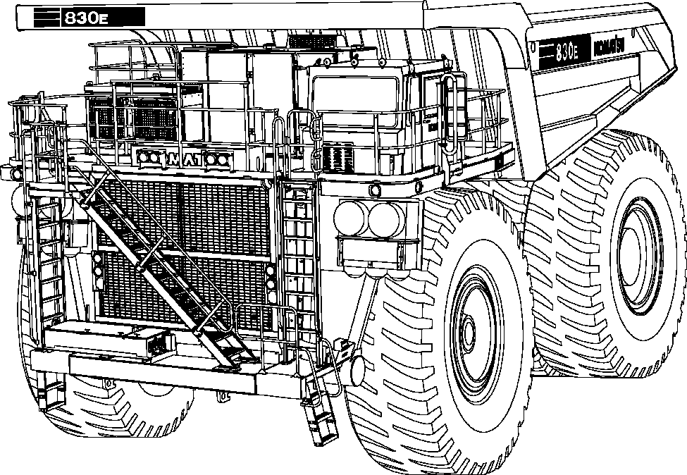 Dump Trucks Komatsu / AFE57-DF 830E-1AC S/N A30516 - A30517     MT. THORLEY(AFE57-DF)