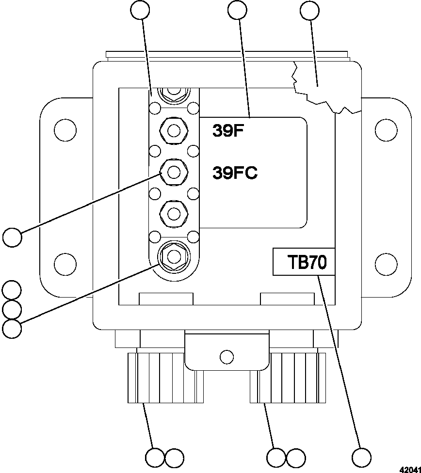 Dump Trucks Komatsu / AFE57-DF 830E-1AC S/N A30516 - A30517     MT. THORLEY(AFE57-DF) / JUNCTION BOX ASSEMBLY - RH      EK9837(424 : 42041)